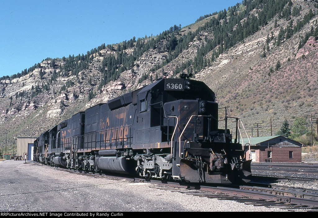 DRGW 5360 at Minturn